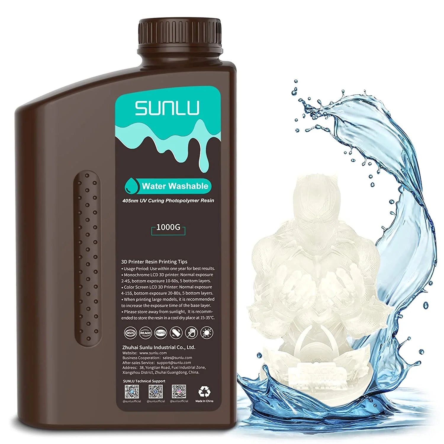 [Get 5 for the Price of 4] 1000g Standard Resin, Water-wash Standard Resin and Standard Plus Resin