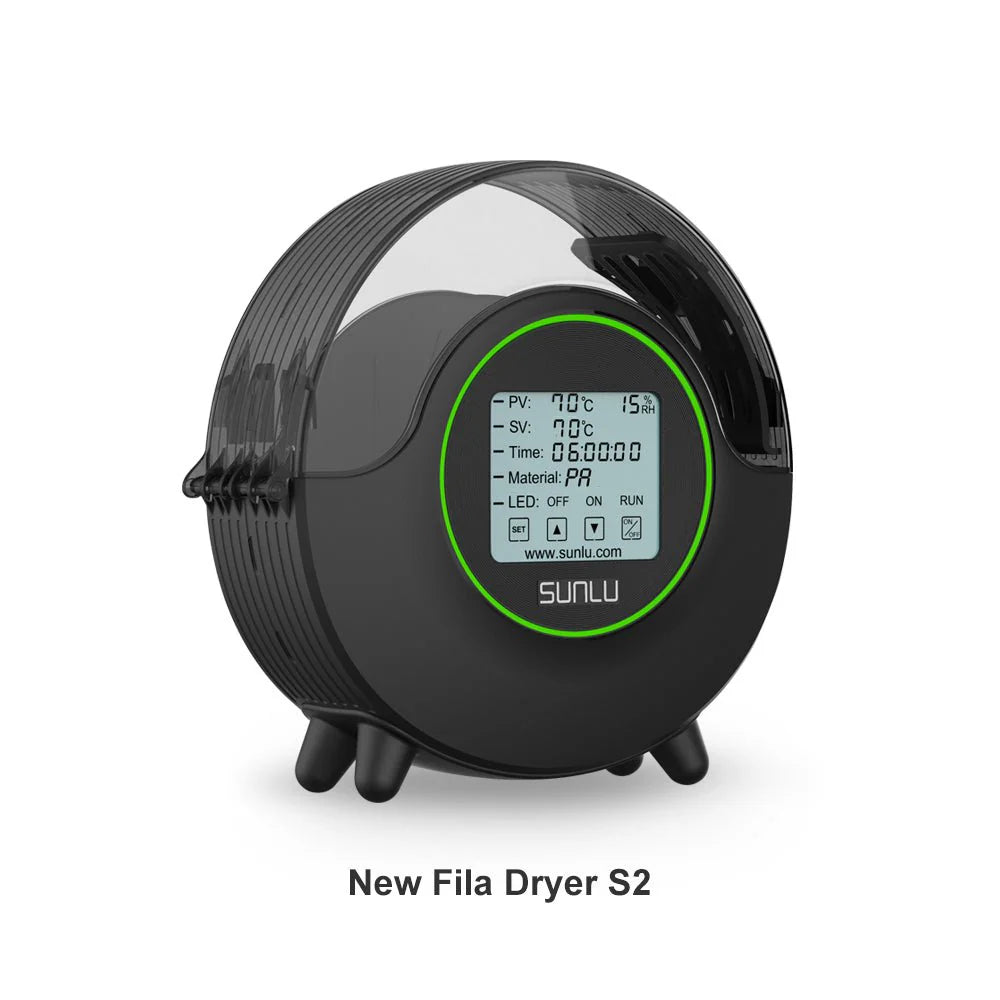 SUNLU S2 Filament Dryer, 360° Surround Heating During 3D Printing